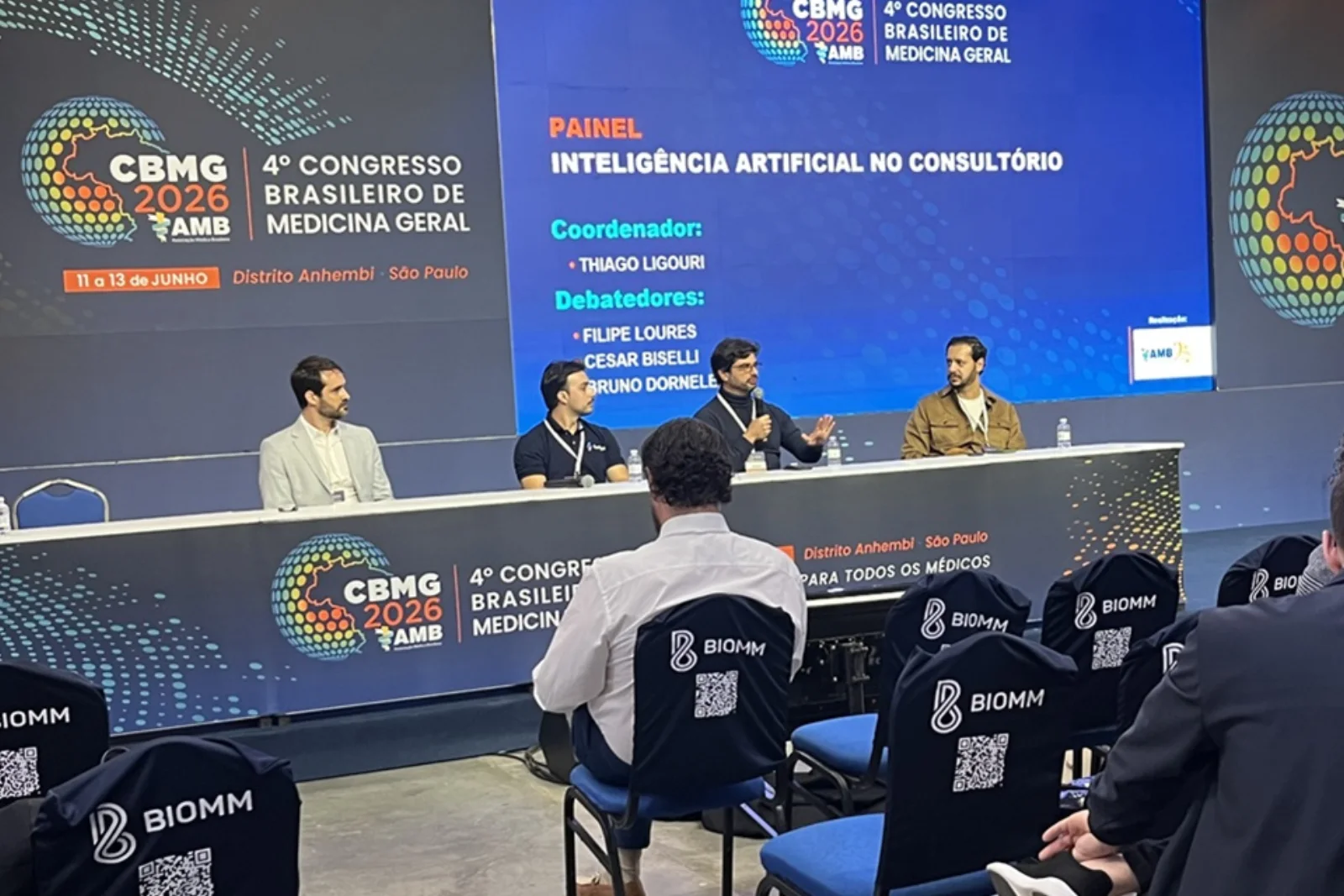 Panel on artificial intelligence in clinical practice at Brazil’s 4th General Medicine Congress